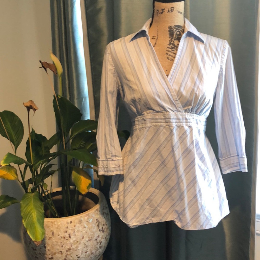 Classy maternity dress shirt